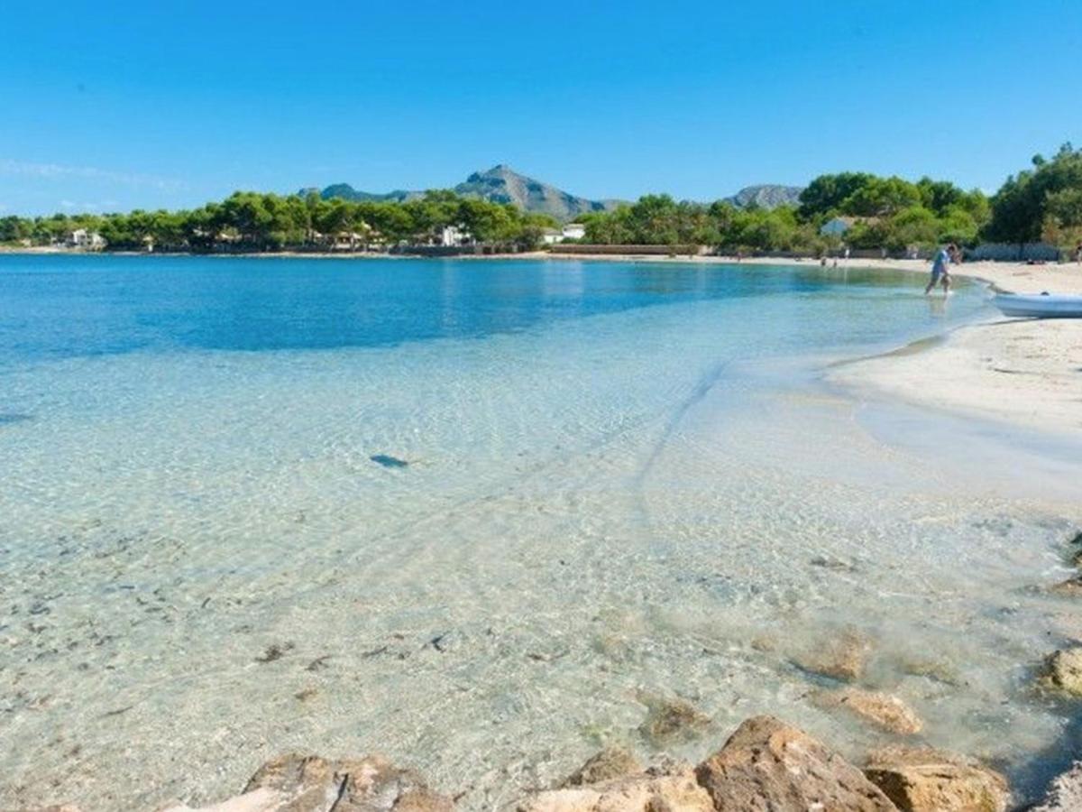 Villa Barcares Petit, Piscina, Jardines Junto A Playa En Alcudia Kültér fotó