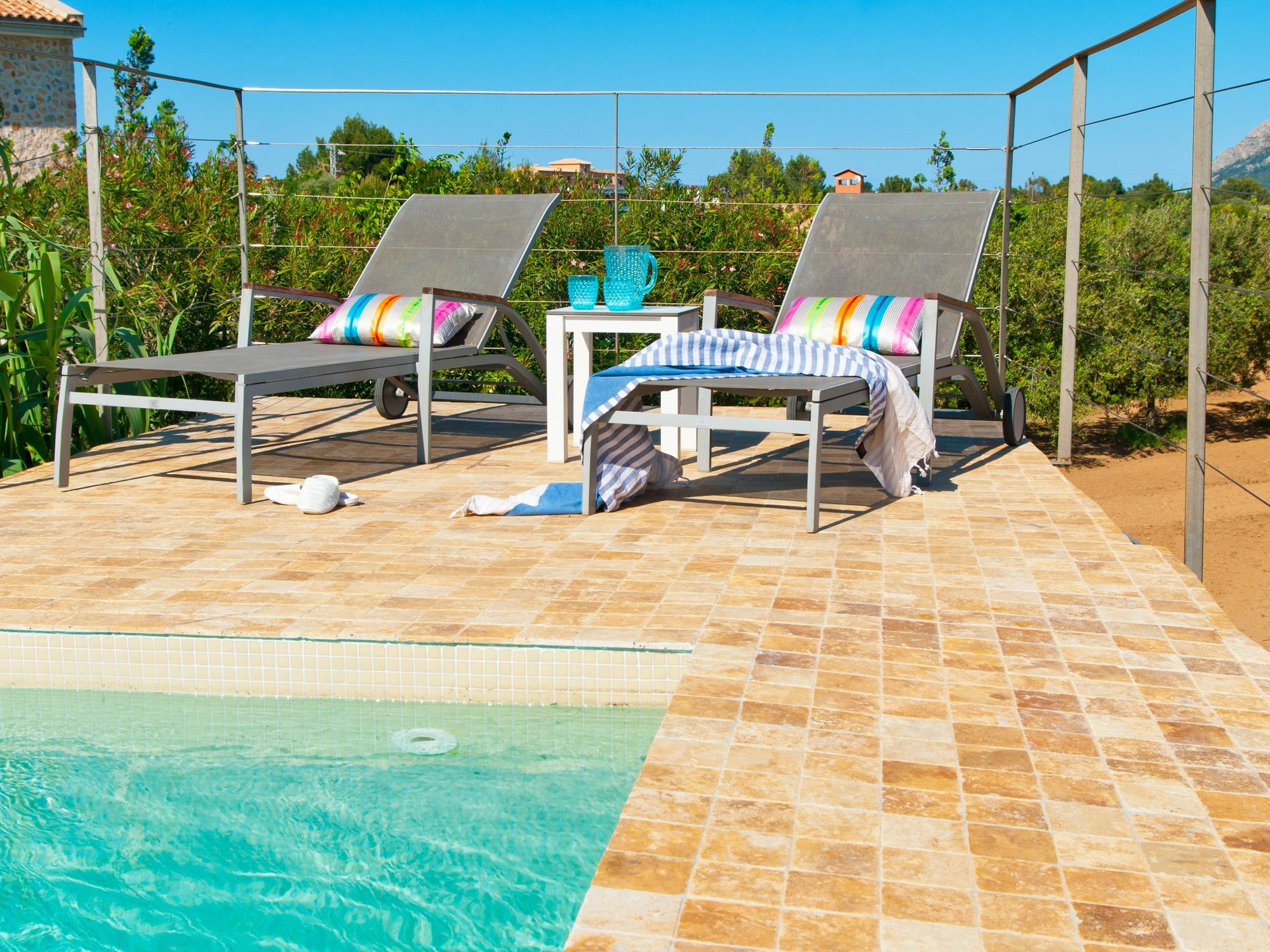 Villa Barcares Petit, Piscina, Jardines Junto A Playa En Alcudia Kültér fotó
