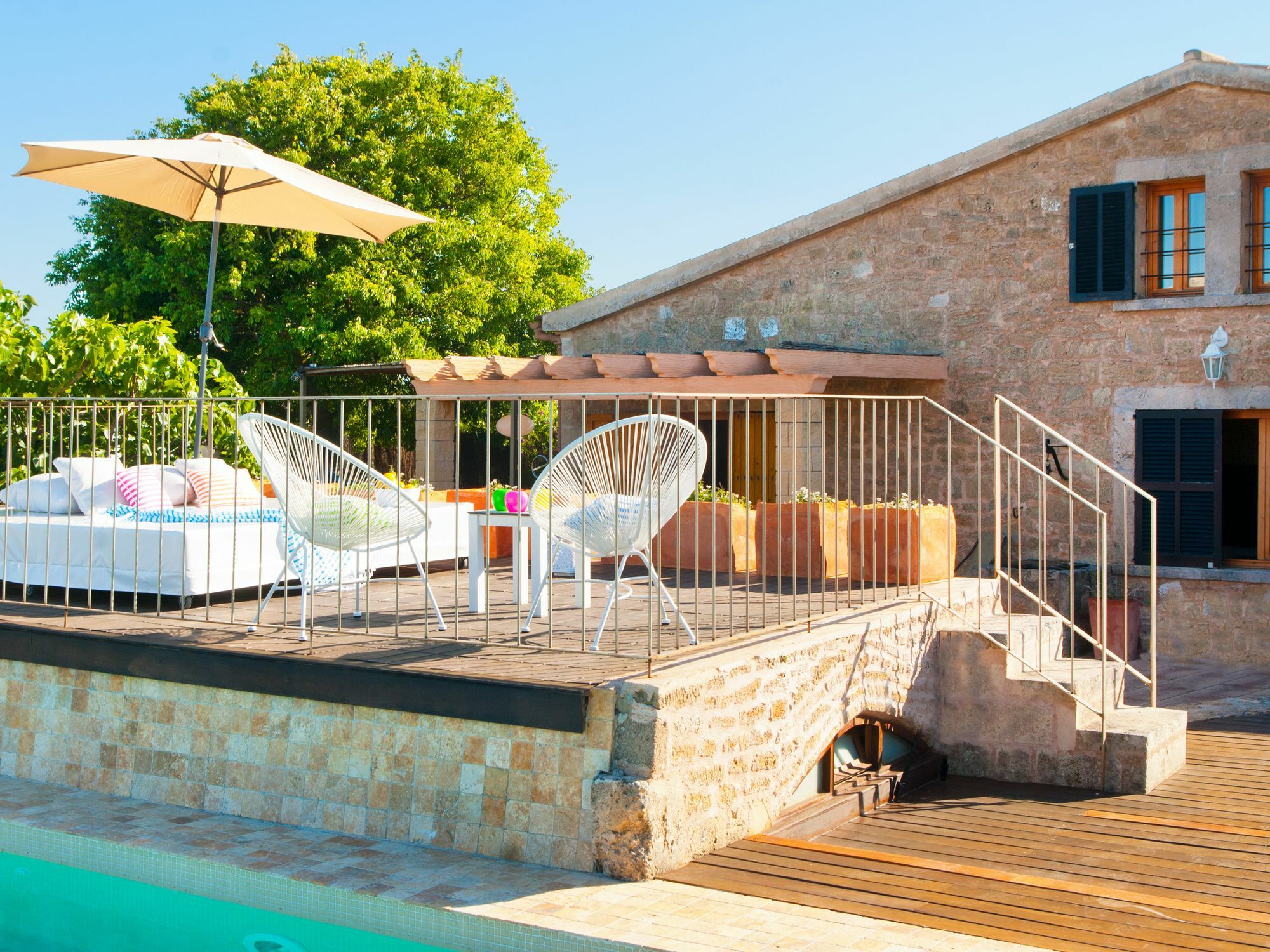 Villa Barcares Petit, Piscina, Jardines Junto A Playa En Alcudia Kültér fotó